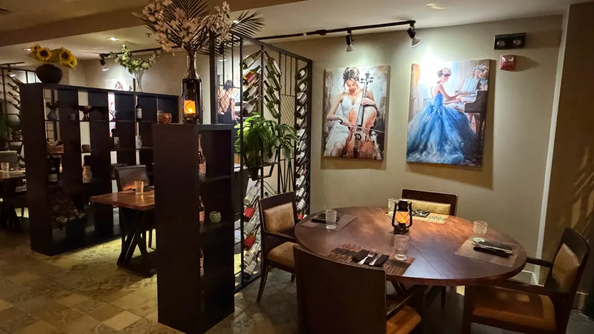 Cozy corner / private table