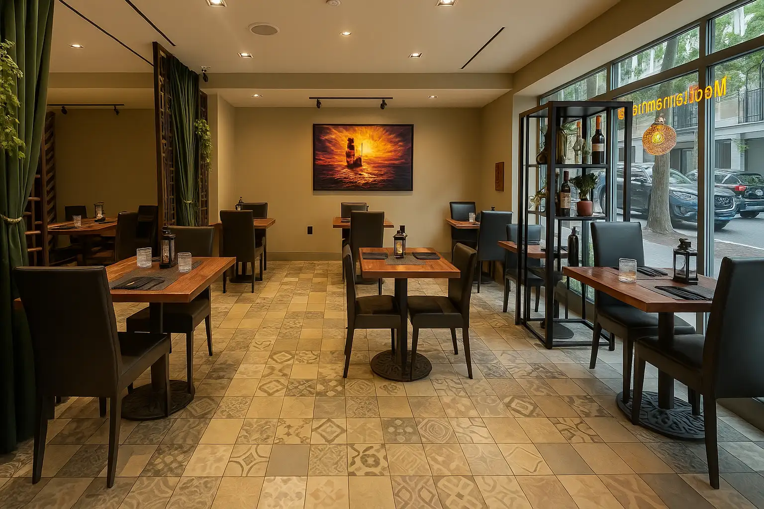 Cozy corner / private table